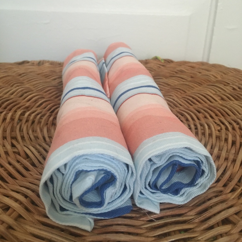 Pier 1 100% Cotton Cloth Napkin Set of 2